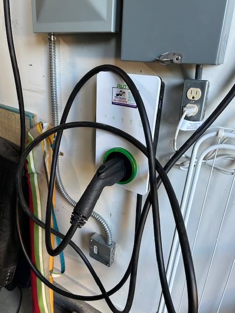 Autel MaxiCharger Level 2 EV Charger up to 40Amp, 240V, Indoor/Outdoor Fast Electric Vehicle Charging Station with Flexible 25-Foot Cable, NEMA 14-50 Plug (White) customer photo 2