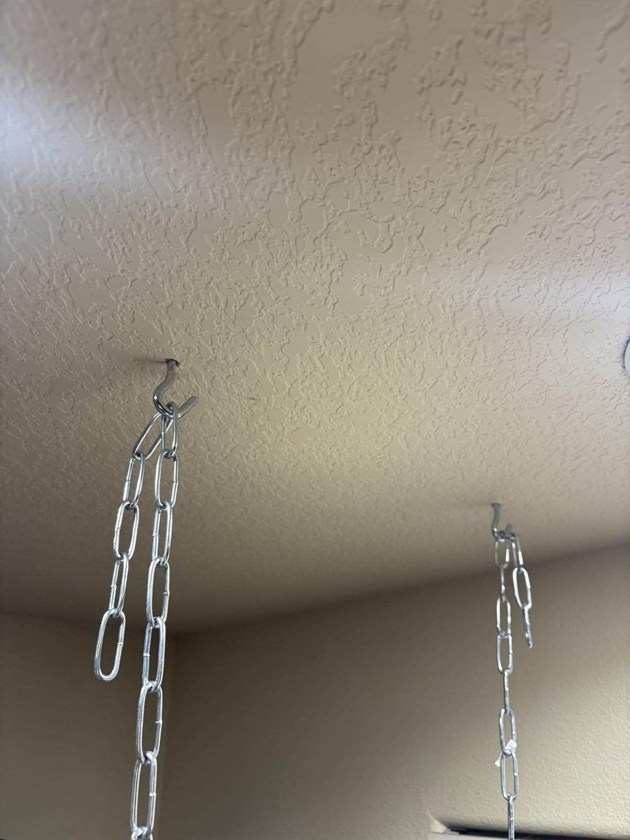 CHOEZON Hanging Pot Rack, Vintage Pot Hangers for Kitchen, Ceiling Mounted Pot Rack, Pot and Pan Hanging Rack with 12 S-Shaped Hooks, for Cookware Storage, Rustic Brown and Black customer photo 2