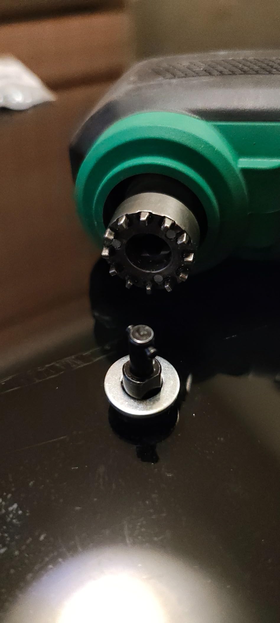 Metabo HPT Cordless Oscillating Multi-Tool, 6 Speed MultiVolt, CV18DAQ4 | Battery Not Included, Low Vibration Design, Starlock Compatible, Universal Accessory Fit, Metal Cutting, Wood Cutting customer photo 1