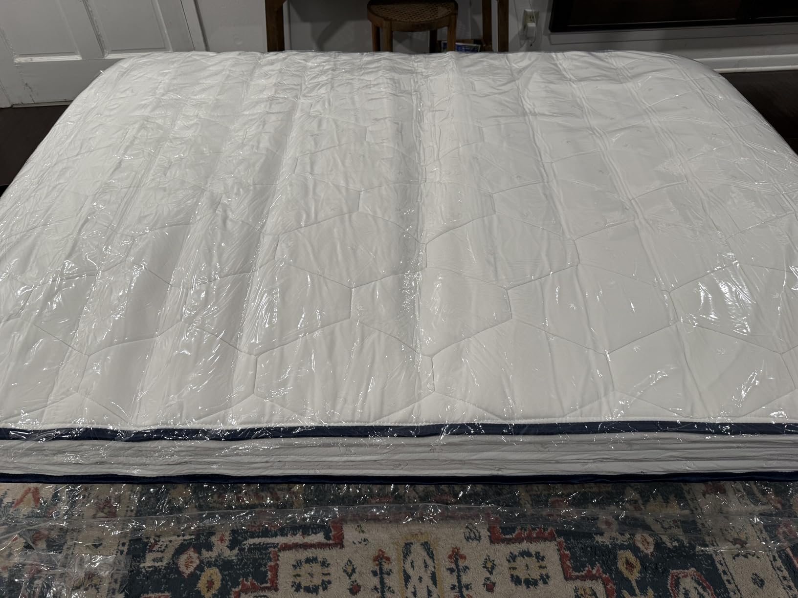 Novilla Twin Size Mattress, 10 Inch Hybrid Mattress in a Box, Comfort Sleep|Pocket Innerspring Pillow Top Mattresses for Motion Isolation, Pressure Relief & Edge Support, Medium Firm, CertiPUR-US customer photo 1