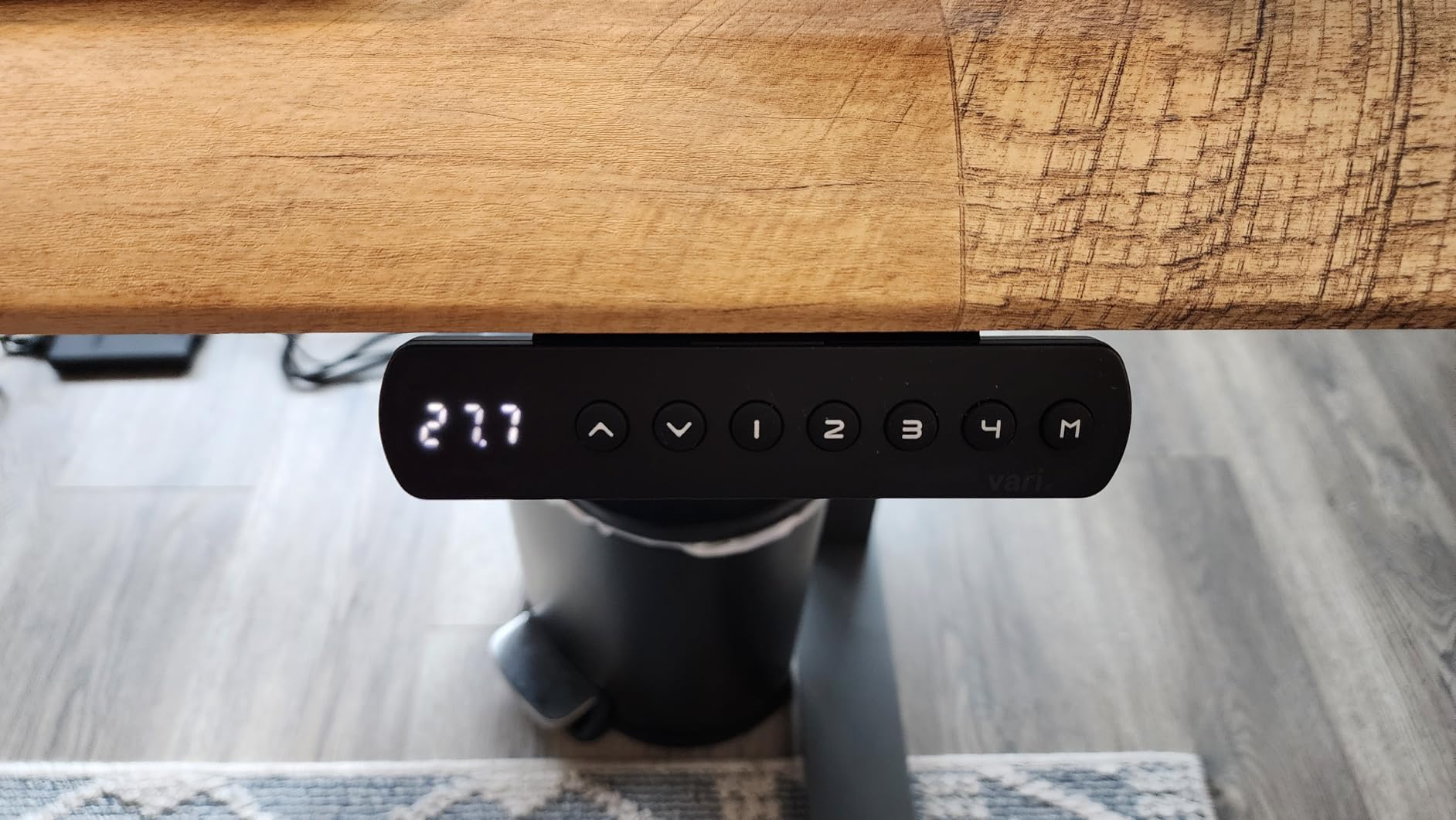 Vari ComfortEdge Electric Standing Desk - 72x30 - Walnut/Slate customer photo 1