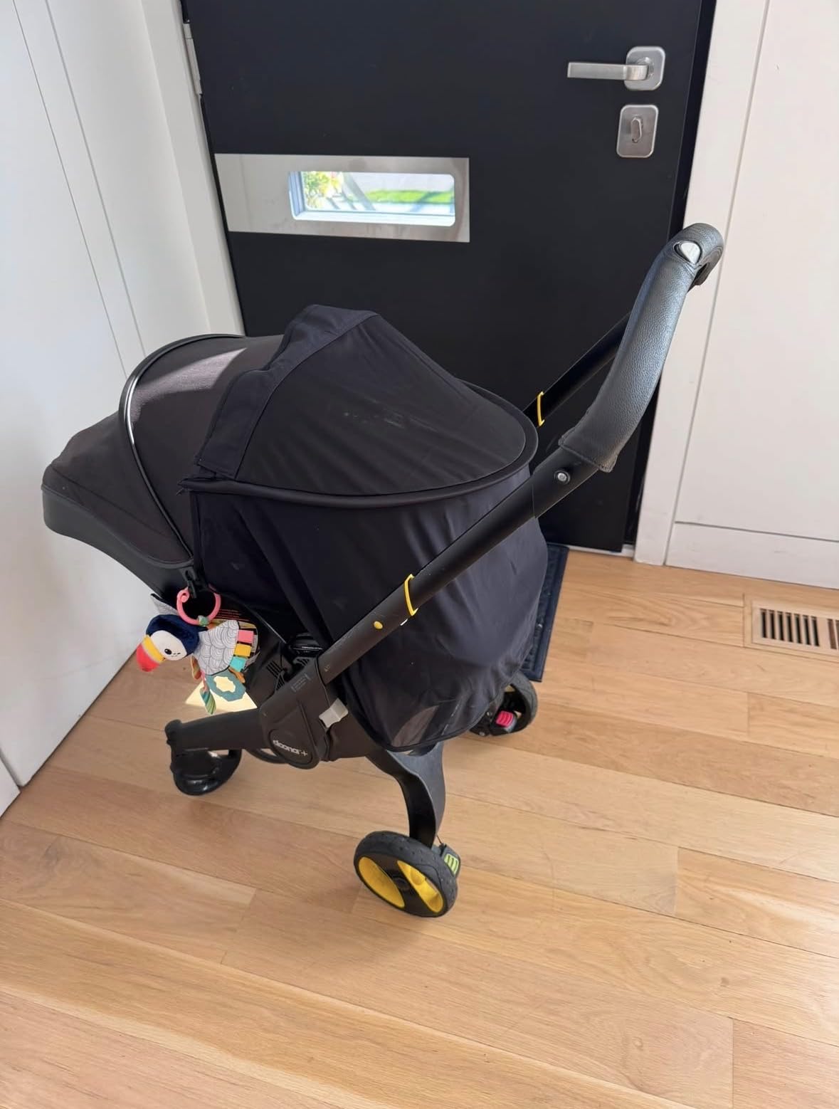 Doona Sunshade Extension | Doona Accessories Stroller for Summer | Car Seat Cover Attachment for Sun Protection | Carseat Canopy for Baby Sun Shade Extender | Also Compatible with Carseat customer photo 1