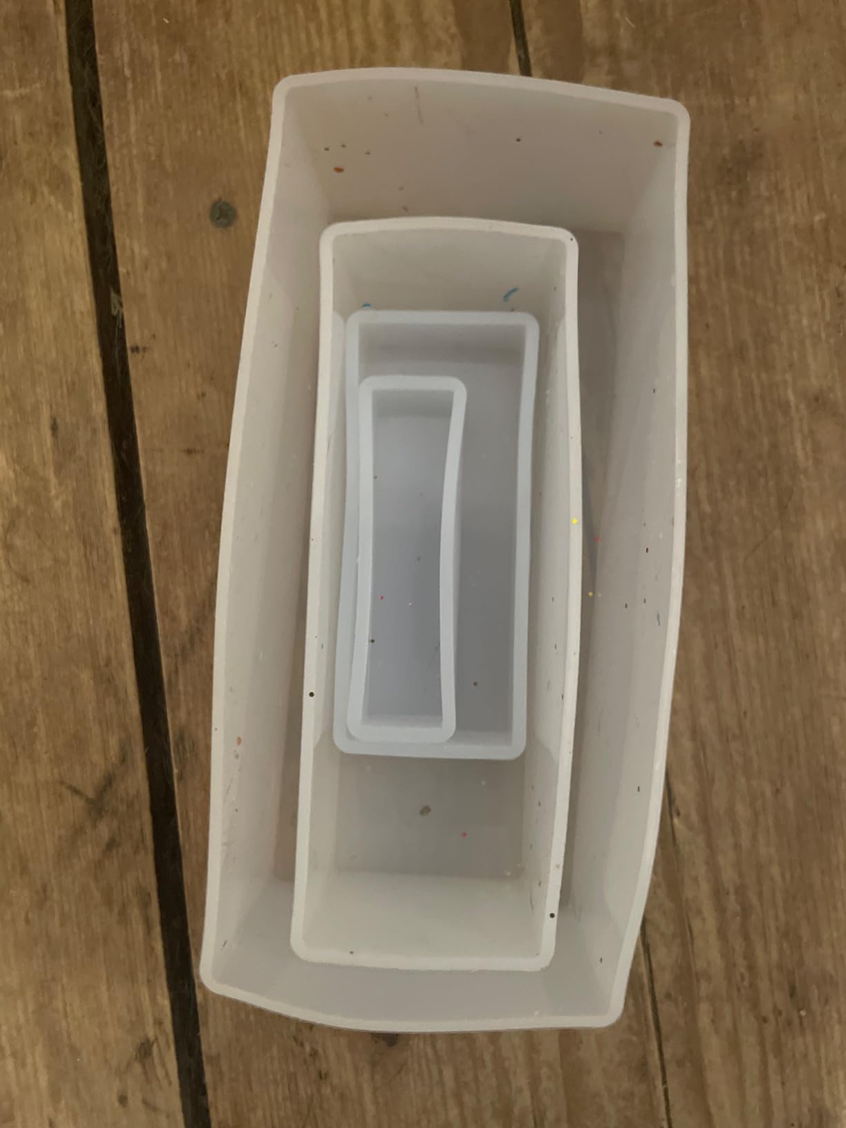 Large Epoxy Resin Molds, 5 PCS Rectangle Silicone Molds for Resin | Epoxy Molds with Wooden Support, Casting Molds for Preserving Flowers, Decoration customer photo 2