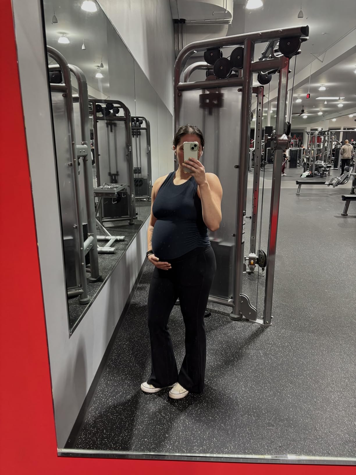 CRZ YOGA Maternity Flare Legging Pocket 29''/31''/33'' customer photo 1