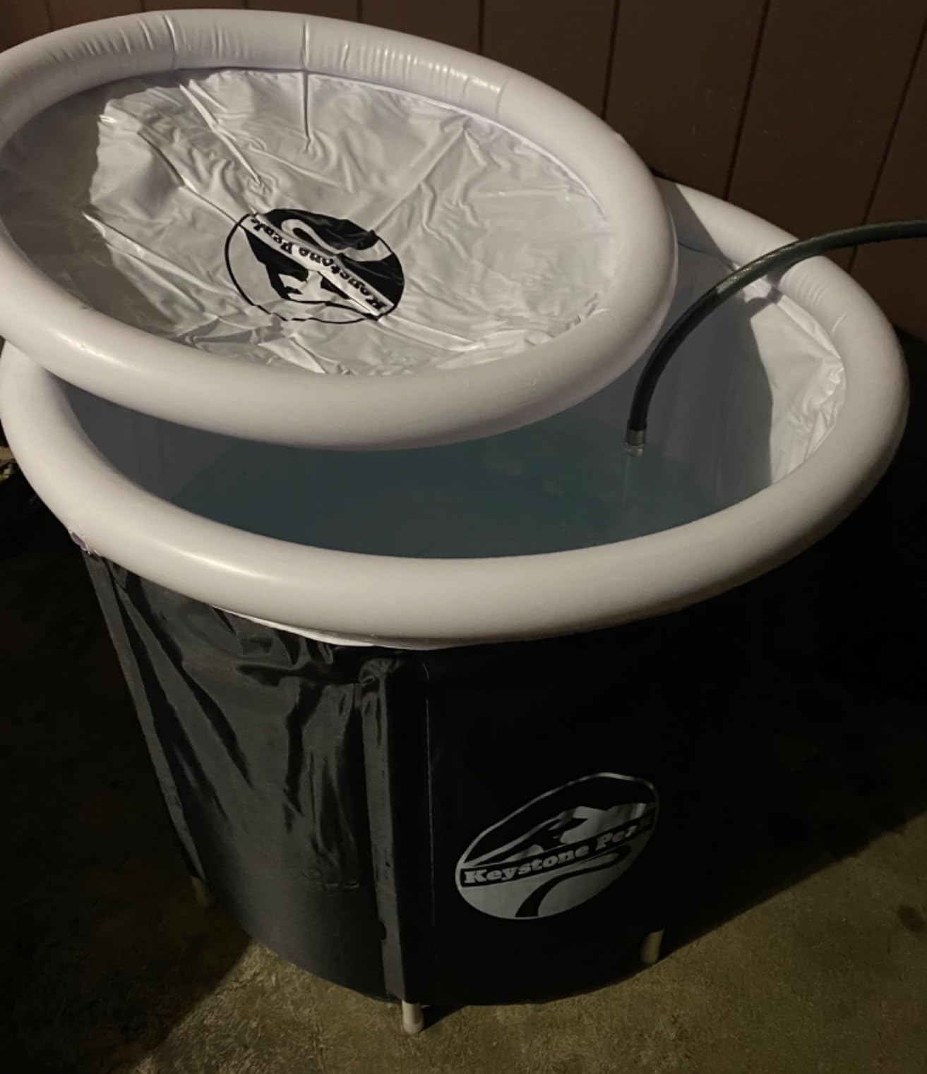 Cold Plunge Tub - Portable Ice Bath Tub for Athletes & Adults - Inflatable Bathtub for Cold Water Therapy, Sports Recovery & Wellness - Outdoor & Indoor Use - 5-Year Assurance customer photo 2