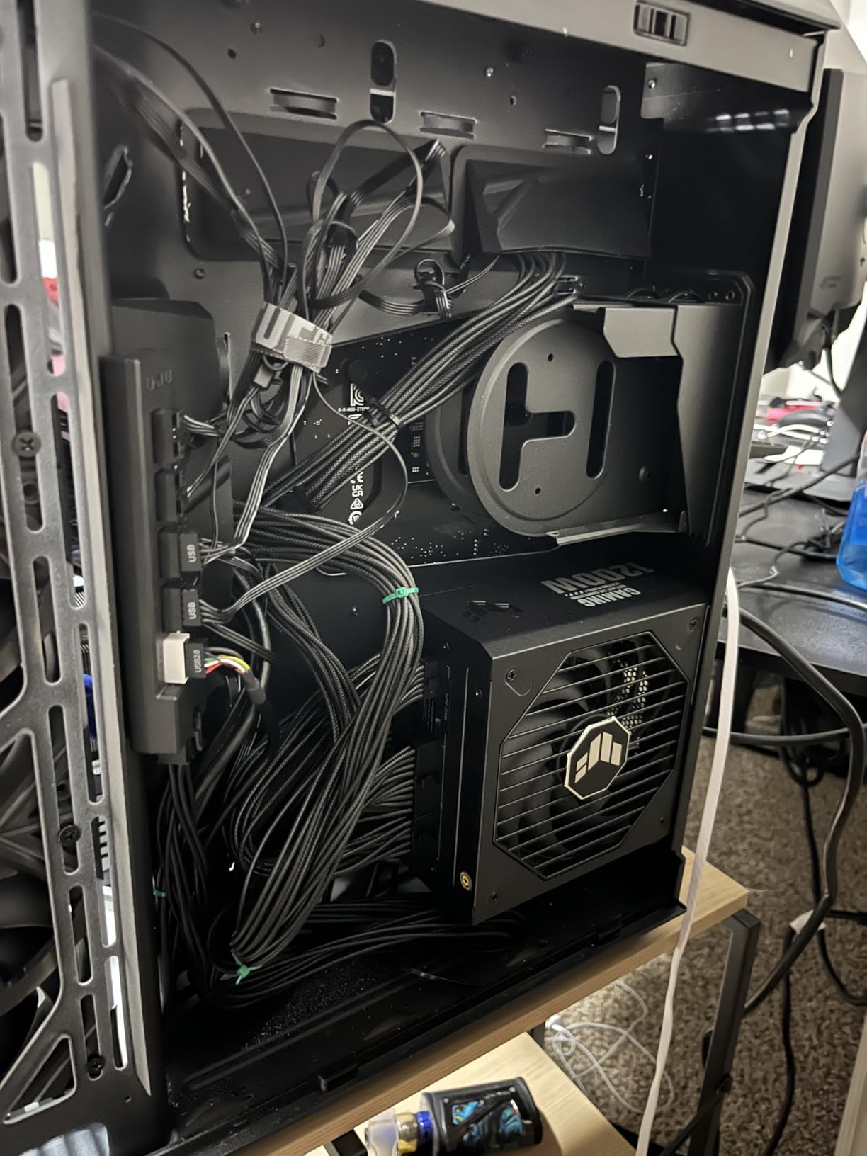 ASUS TUF Gaming 1200W Gold (1200 Watt, ATX 3.1 Compatible Fully Modular Power Supply, 80+ Gold Certified, Military-Grade Components, Dual Ball Bearing, Axial-tech Fan, PCB Coating, 10 Year Warranty) customer photo 2