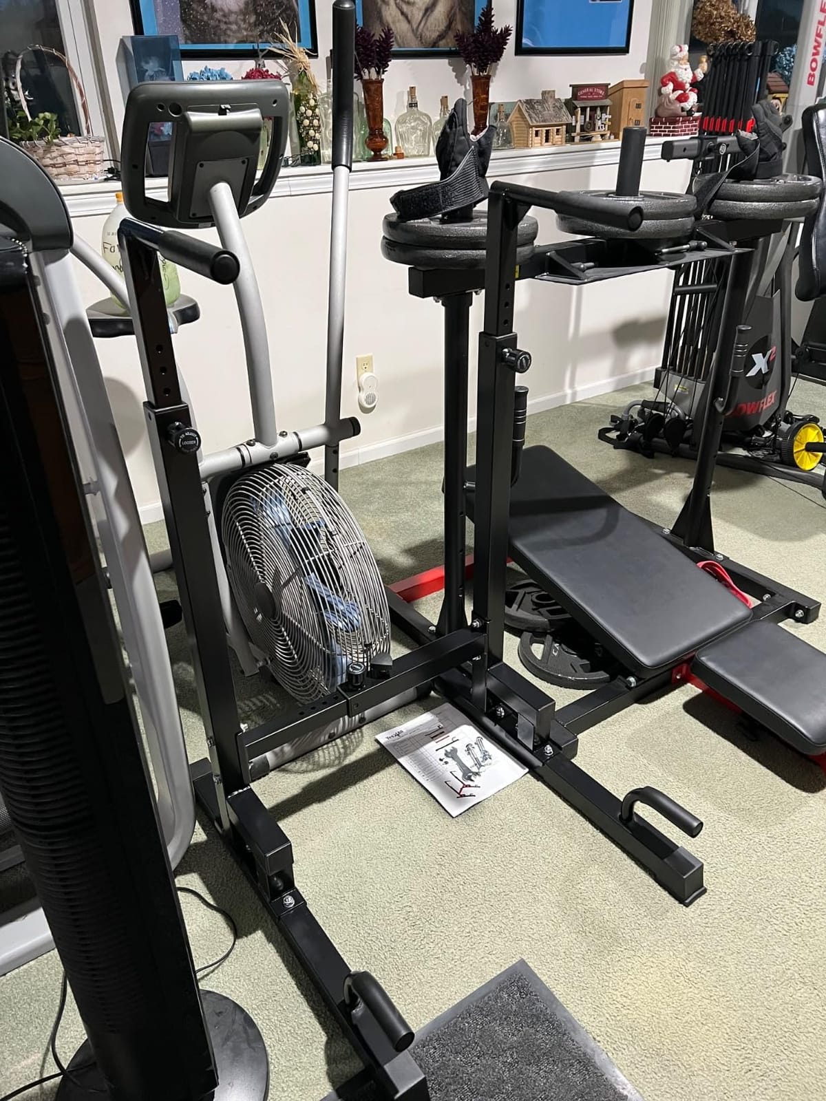 Yes4All Dip Stand 500 LBS Capacity, 80 Levels Adjustable Dip Bars, Dip Station Machine for Home Gym customer photo 2