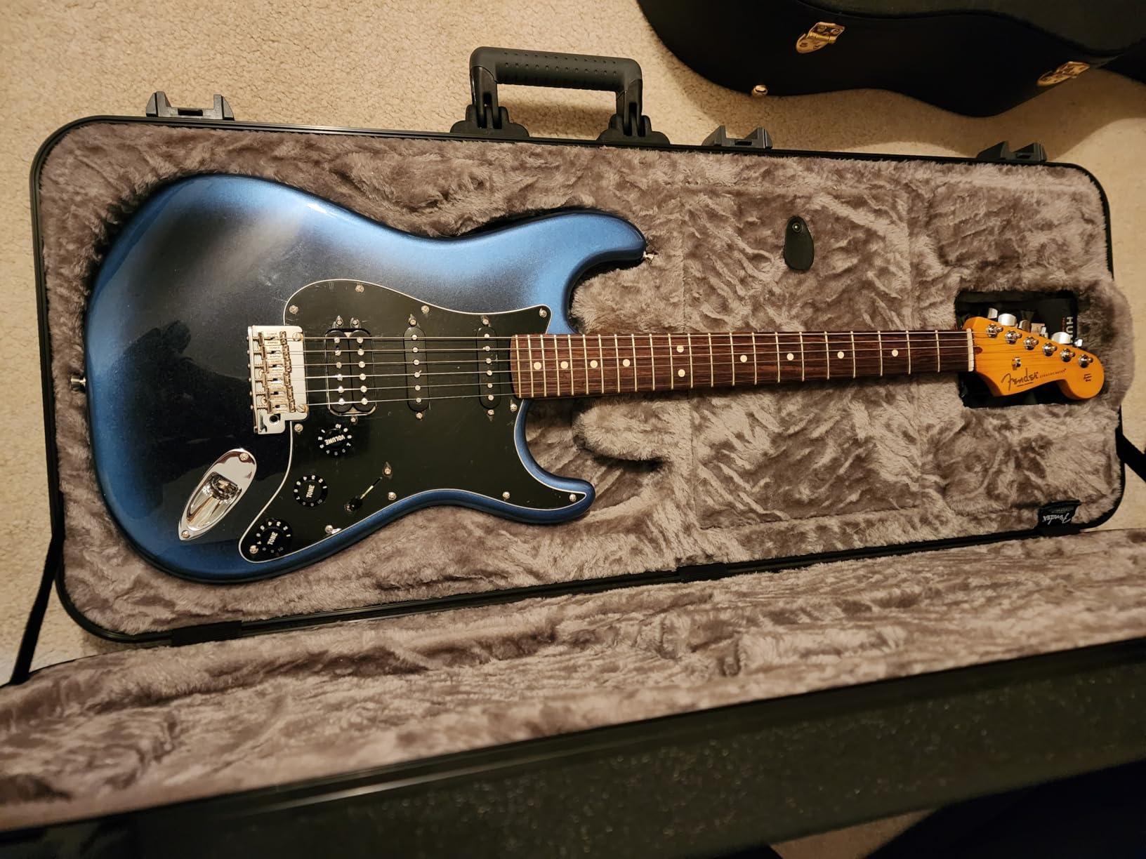 American Professional II Stratocaster HSS - Sienna Sunburst Bundle With Case, Strap, Cable, and Guitar Cleaning Kit customer photo 1