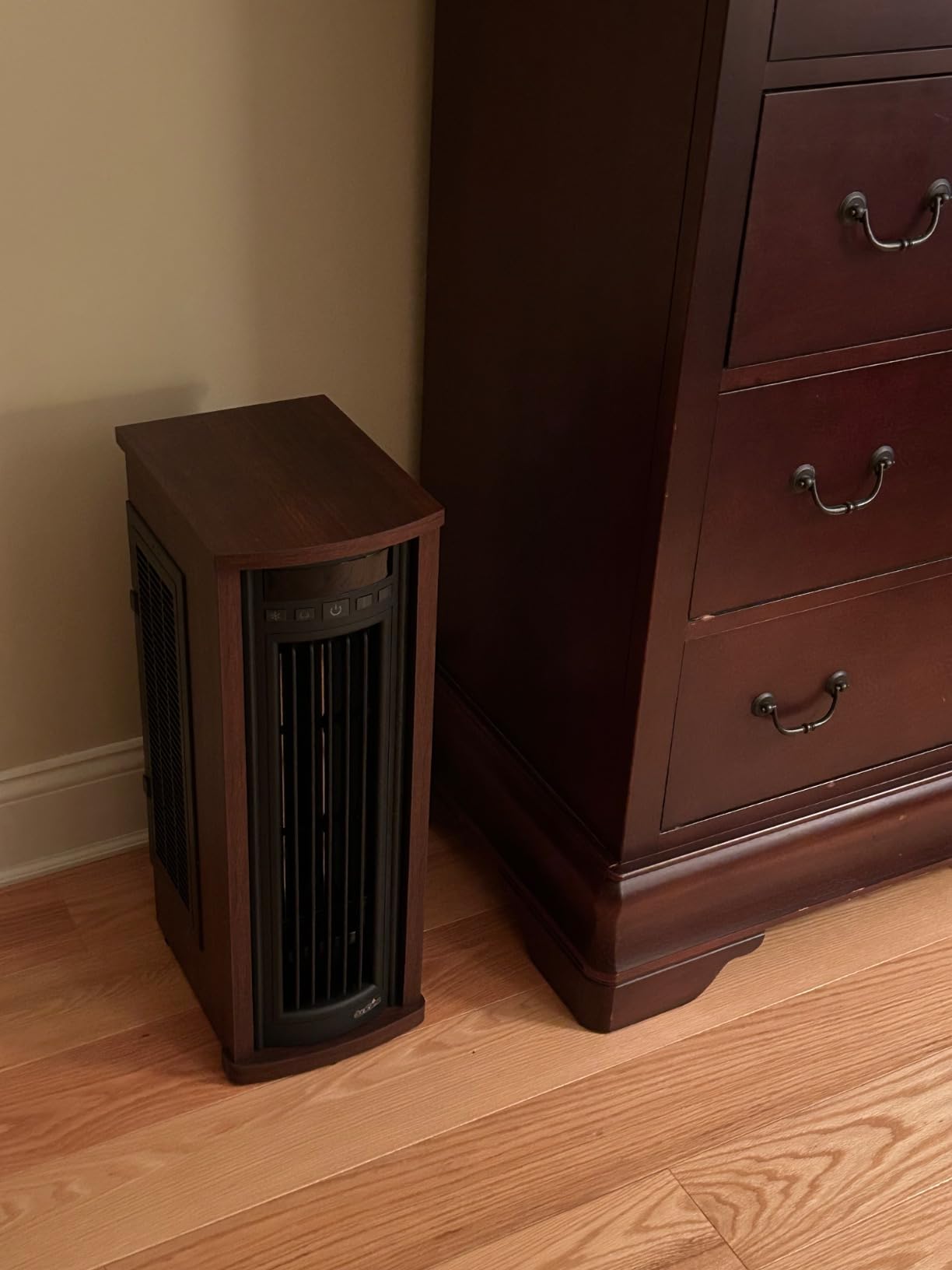 Duraflame Electric Tower Heater, Oscillating Tower and Space Heater for Office or Large Room up to 1,000 Square Feet customer photo 1