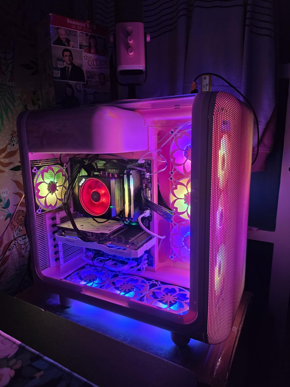 Thermaltake CT120 EX ARGB Sync PC Cooling Fan (3-Fan Pack), Magnetic Connection, 5V Motherboard Sync, 16.8 Million Colors 9 Addressable LEDs, 120 mm Case/Radiator Fan customer photo 2