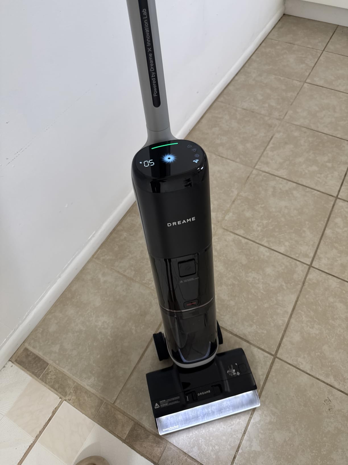 DREAME H14 Pro Wet Dry Vacuum Cleaner, 180° Lie-Flat Vacuum Mop, 140°F Washing and Fast Hot Air Drying, Powerful 18kPa Suction Floor Cleaner Machine, Easy GlideWheel Movement, Smart App Control customer photo 2