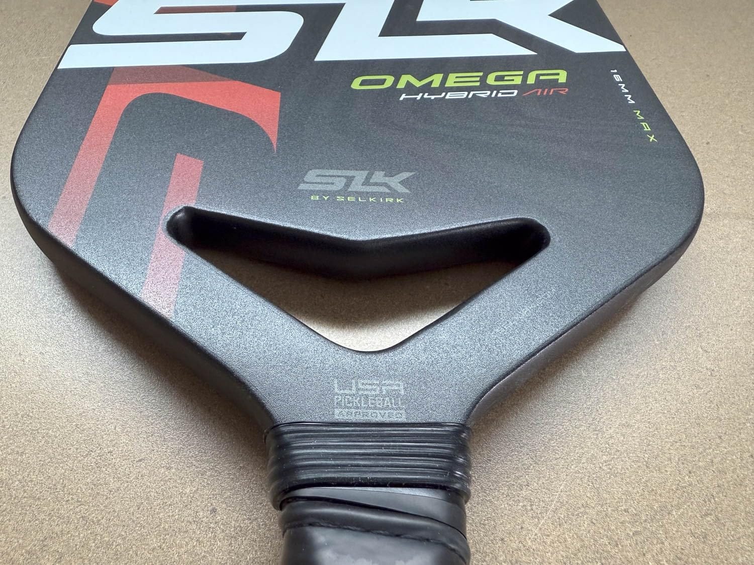 Selkirk Sport SLK Omega Pickleball Paddles | Edgeless Carbon Fiber Paddle customer photo 1