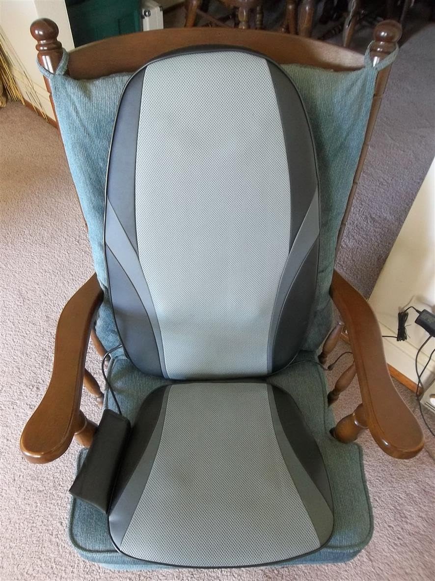 Snailax Back Massager with Heat, Gifts for Men, Women, Electric Deep Tissue Kneading Full Body Massage Chair for Back Pain, Home, Office Use, App Control customer photo 2