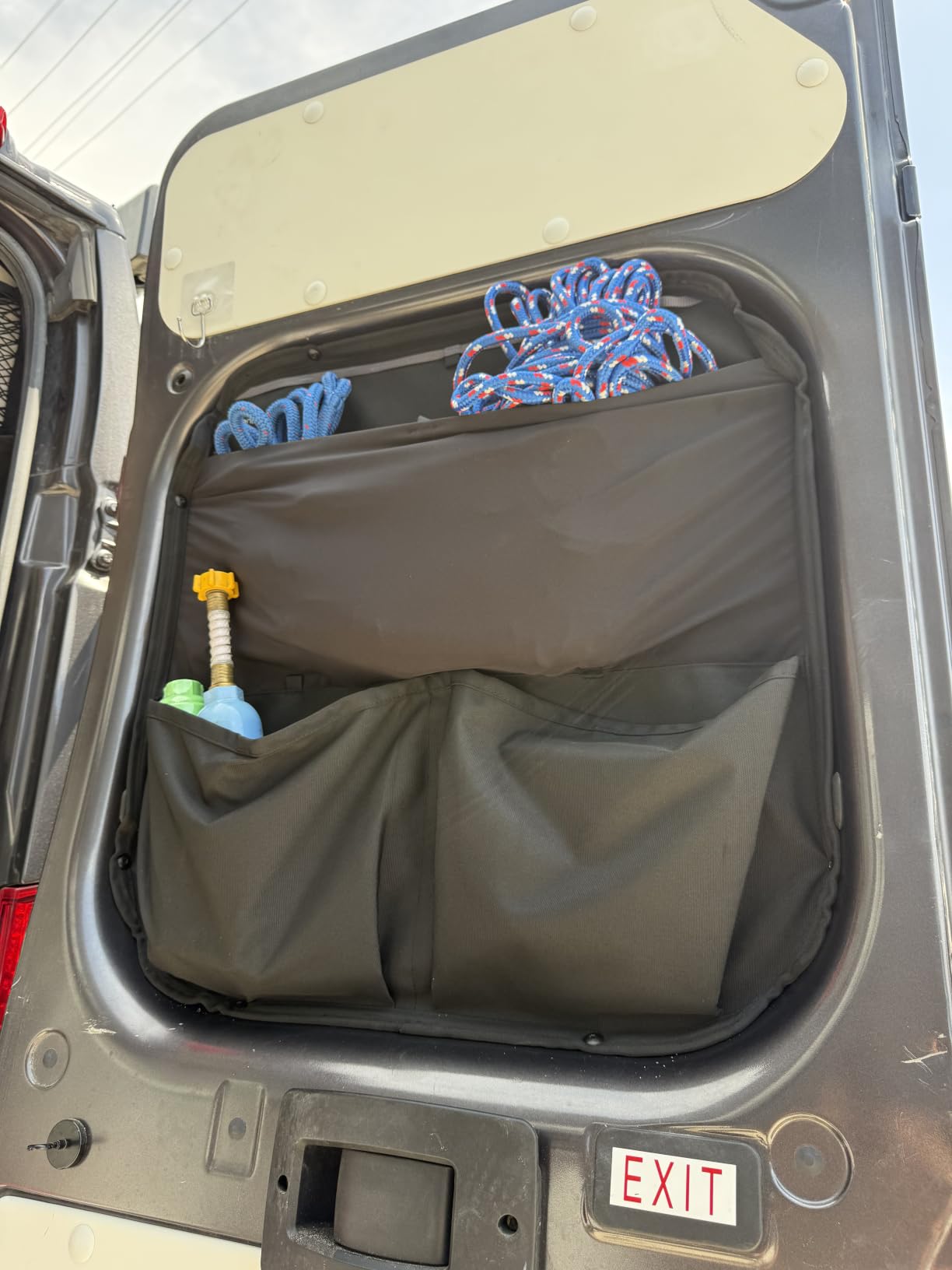 VanEssential Rear Door MIDDLE Storage Panels (Pair) Designed for Ram Promaster High Roof (Van Years 2014 to Current Model) customer photo 1