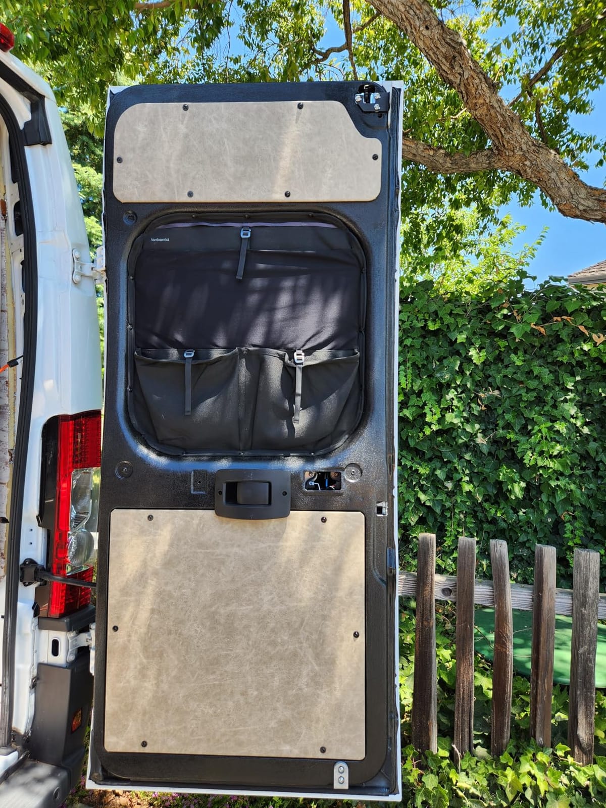 VanEssential Rear Door MIDDLE Storage Panels (Pair) Designed for Ram Promaster High Roof (Van Years 2014 to Current Model) customer photo 2
