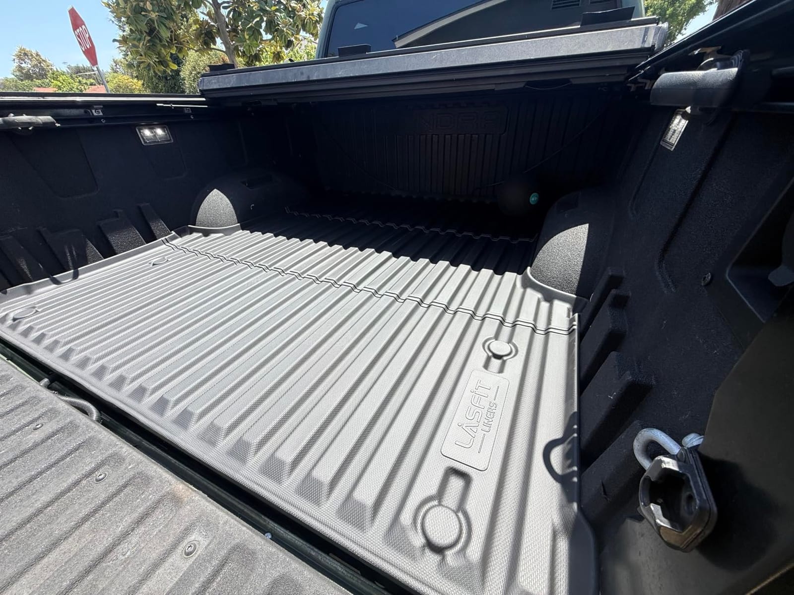 LASFIT Bed Mat 6.75ft for Ford F250 F350 F450 2017-2026 Super Duty 81.9