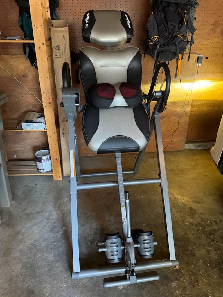 Innova ITM5000 Therapeutic Heat and Shiatsu Massage Inversion Table customer photo 1