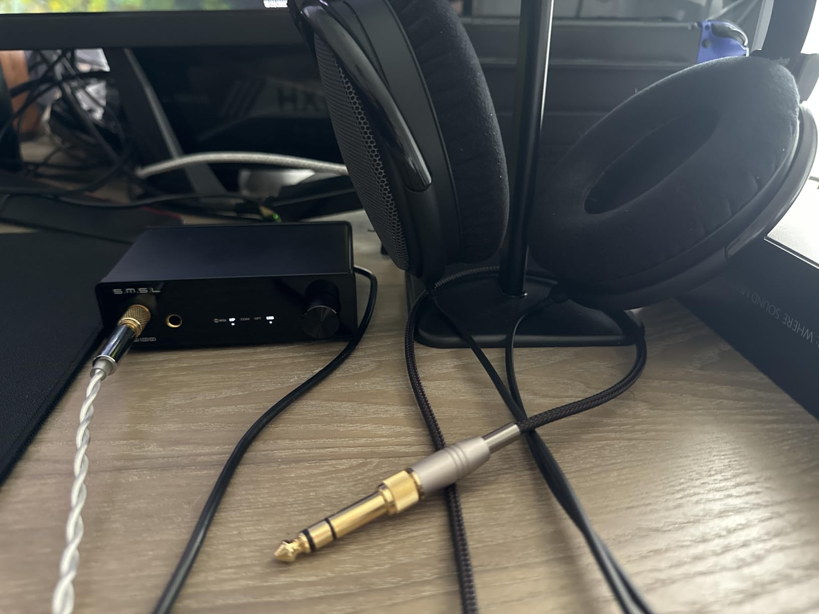 SMSL DS100 MQA DAC Headphone Amplifier CS43131 Chip Mini Stereo Audio DAC | Support MQA MQA-CD USB Optical Coaxial Input 6.35mm & 4.4mm Headphone XU316 768kHz/32Bit DSD256 For Home Audio/PC/Phone customer photo 2