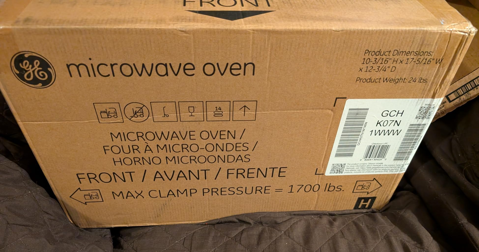 GE Profile Countertop Microwave, 700 Watt 0.7 Cu. Ft., Stainless Steel, GCHK07N1WSS | 4 Convenience Cook Settings, One-Touch Controls, Child Lock Technology, Glass Turntable, for Kitchen, Dorm, Office, Apartment customer photo 1