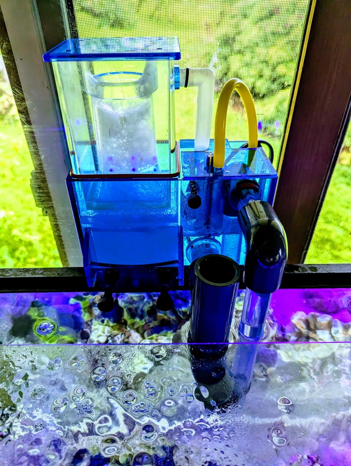 AquaReady Hang On Back Protein Skimmer for Saltwater Aquariums HOB-1.5, Up to 75 Gallon customer photo 2