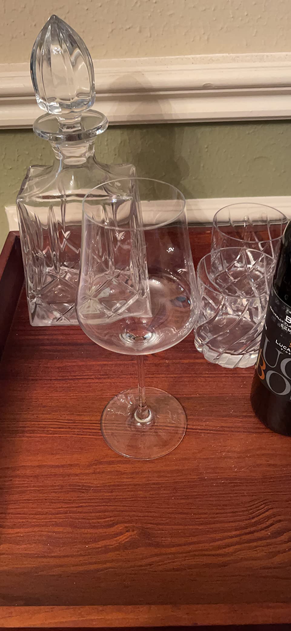Gabriel-Glas StandArt Crystal Wine Glasses, Set of 4 with Gift Boxes - Premium, Universal Wine Glass for Red and White Wine - Dishwasher Safe, Lead-Free, 16 oz. customer photo 1