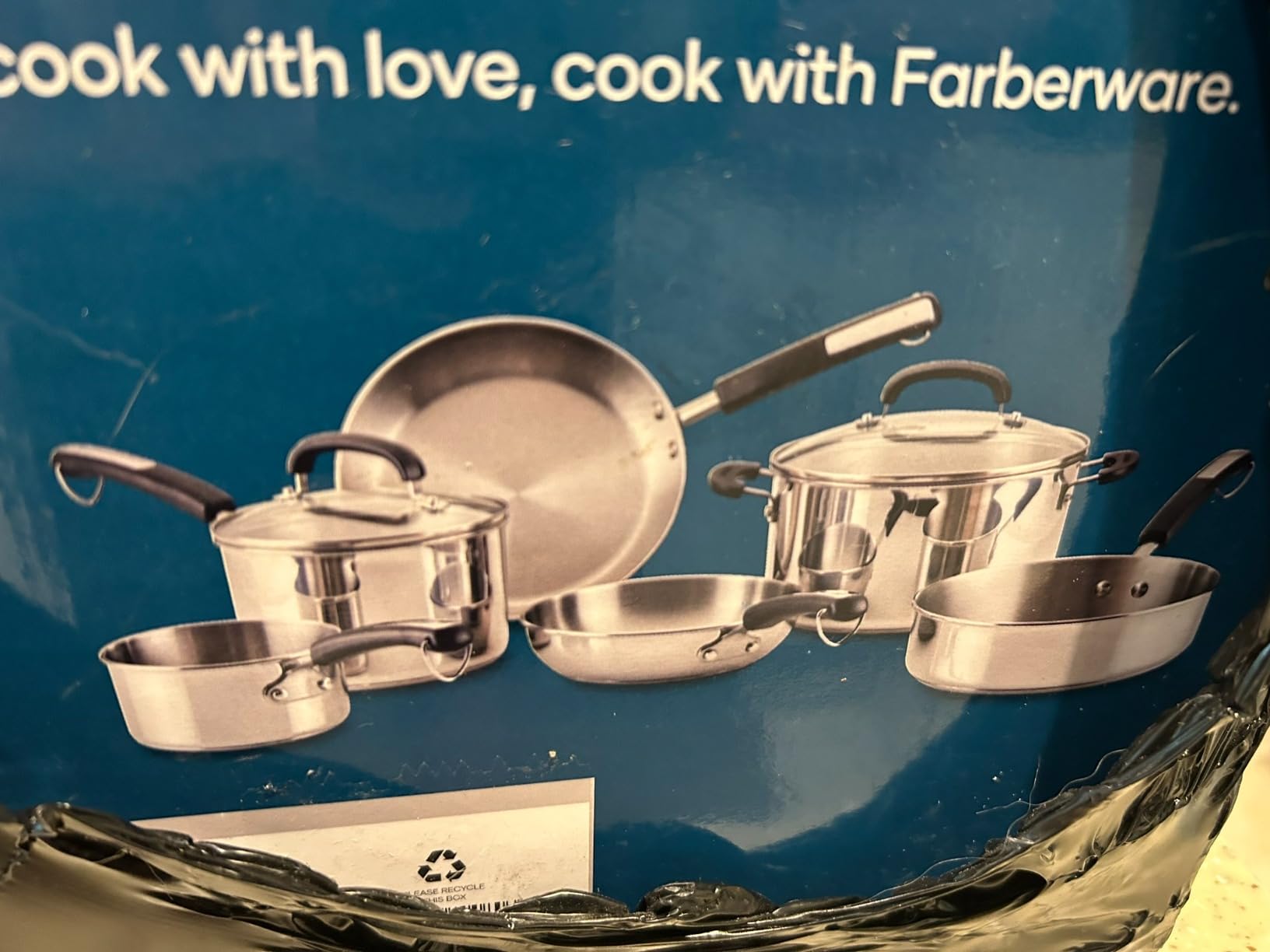 Farberware Brilliance 10-Piece Stainless Steel Cookware Set customer photo 2