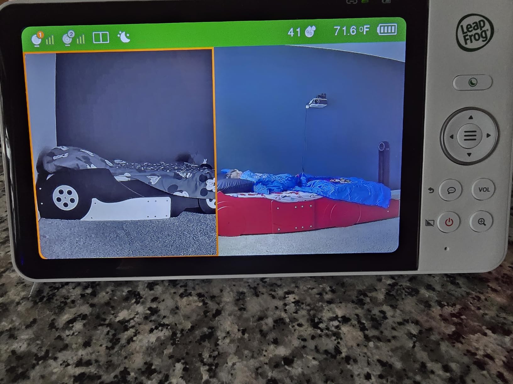 LeapFrog LF920-2HD 2-Camera Video Baby Monitor with 7