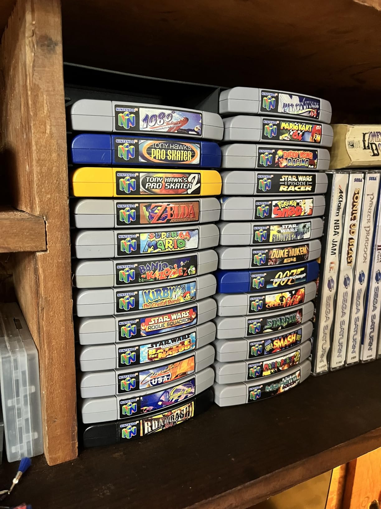 R2D3 Storage Rack for 64-Bit Retro Games, Compatible with Nintendo 64 (N64) - High-Capacity 26-Slot Holder - 3D Printed Organizer customer photo 2