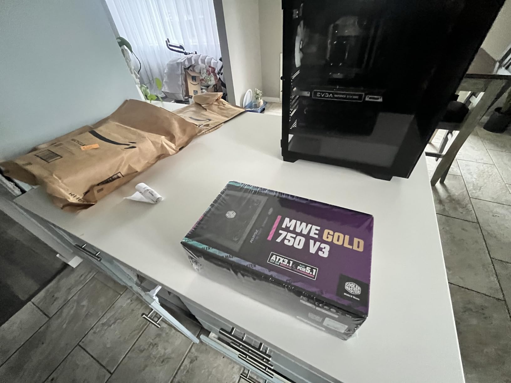 Cooler Master MWE Gold 750 V3 Power Supply, PCIe 5.1 Ready | Certification Cybenetics Platinum & Noise A, 80 PLUS Gold, 750W, ATX 3.1, 12V-2x6 Cable, Zero-RPM Silent Mode, Fully Modular customer photo 2