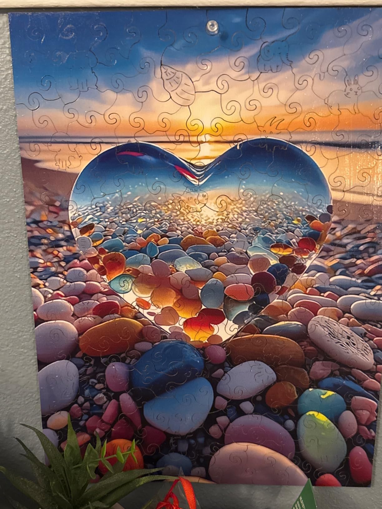 Wooden Puzzle for Adults, Wooden Jigsaw Puzzles for Adults, Unique Wood Animal Shaped Puzzles Adult with Exquisite Wooden Box (11.2 x 14.9in, 191pcs) customer photo 1