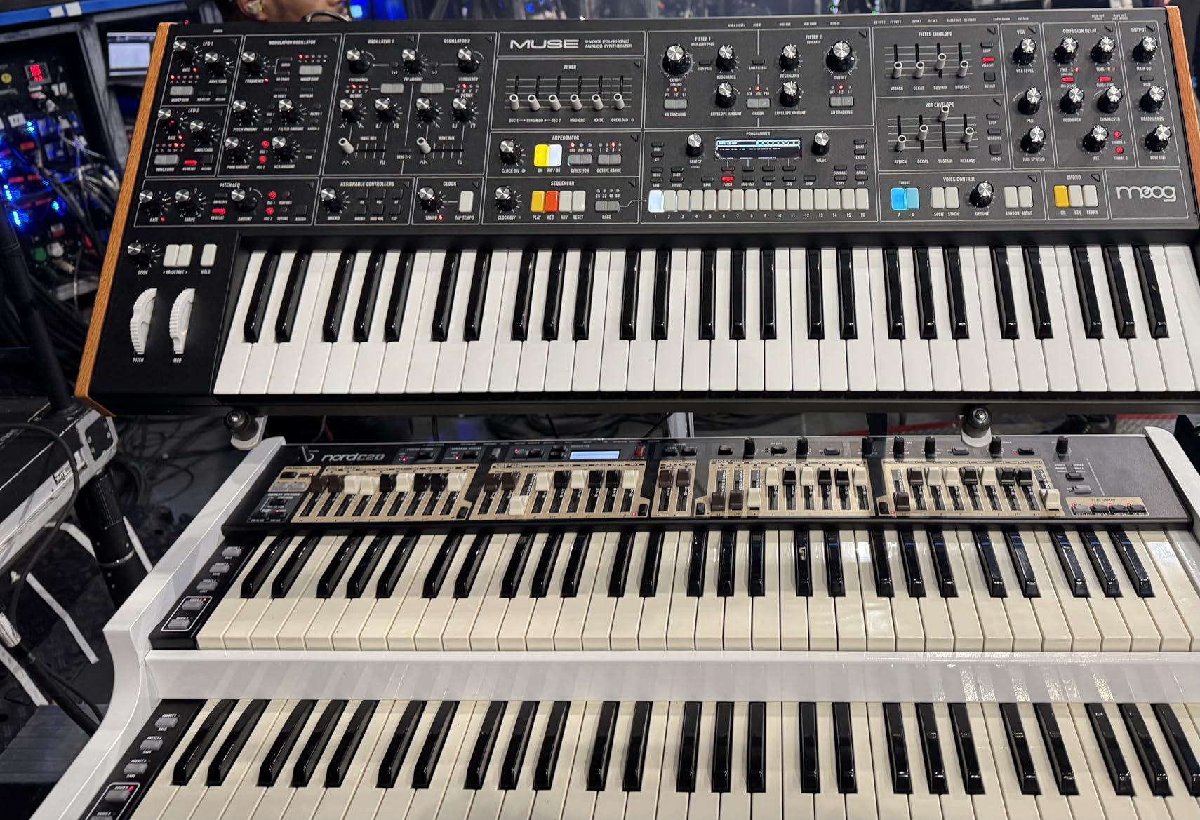 Muse 8-Voice Analog Polyphonic Synthesizer | Bi-Timbral Synth with 61 Keys, 64-Step Sequencer, 256 Patches and Diffusion Delay customer photo 1