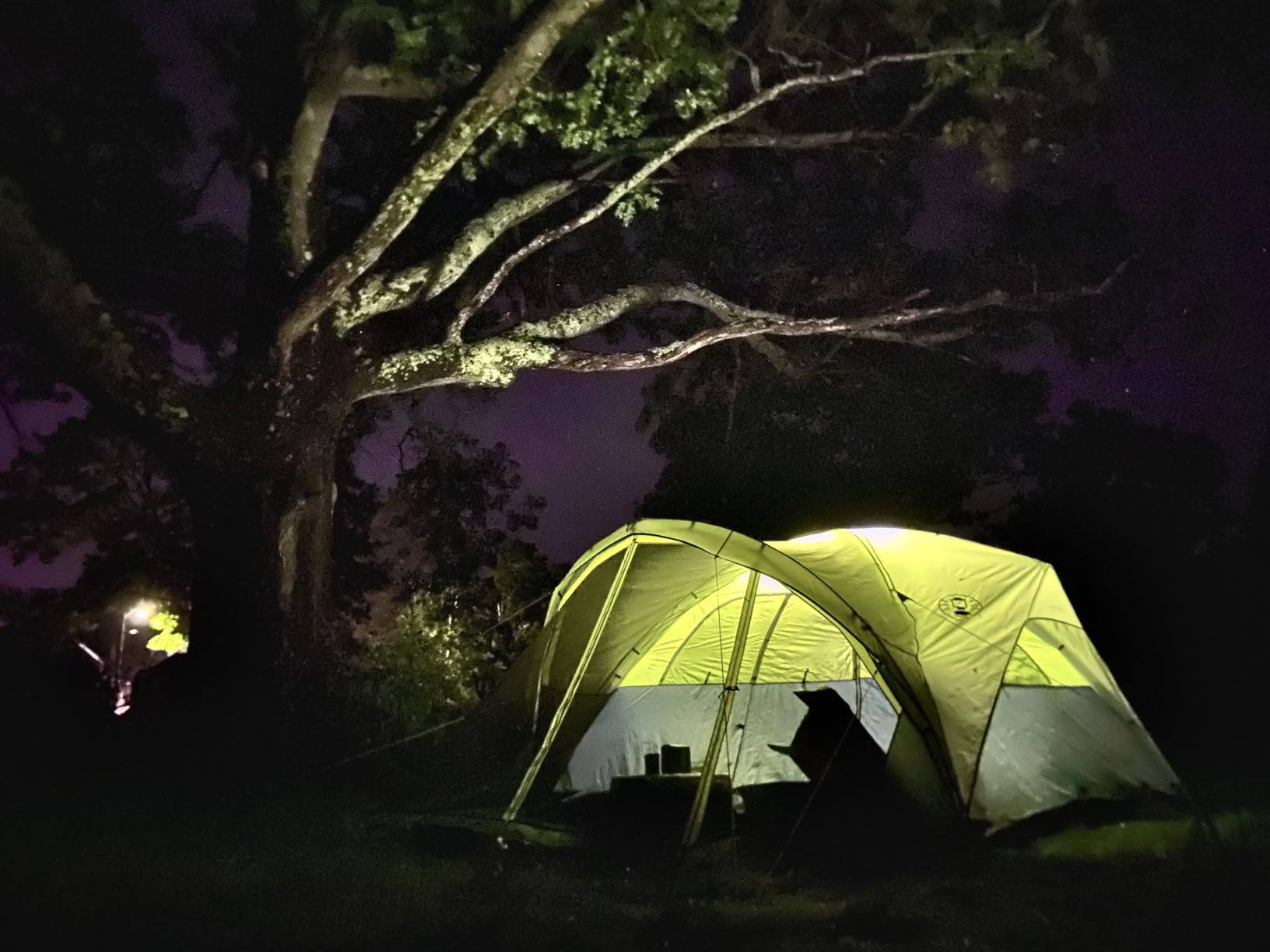 Coleman Steel Creek 6-Person Tent with Screened Porch & Integrated Rainfly, Weatherproof Tent with Screen Room Sets Up in Minutes, Fits Queen-Size Airbed customer photo 2