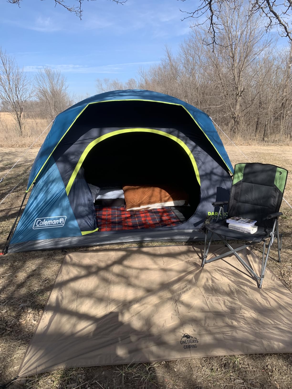 Coleman 4/6/8/10 Person Skydome Dark Room Tent with Rainfly, 5 Minute Setup, Blocks 90% of Sunlight, 20% More Headroom customer photo 1