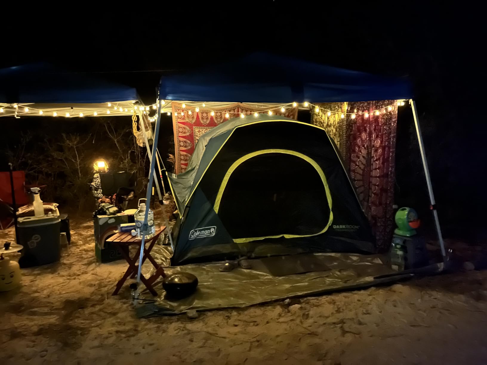 Coleman 4/6/8/10 Person Skydome Dark Room Tent with Rainfly, 5 Minute Setup, Blocks 90% of Sunlight, 20% More Headroom customer photo 2