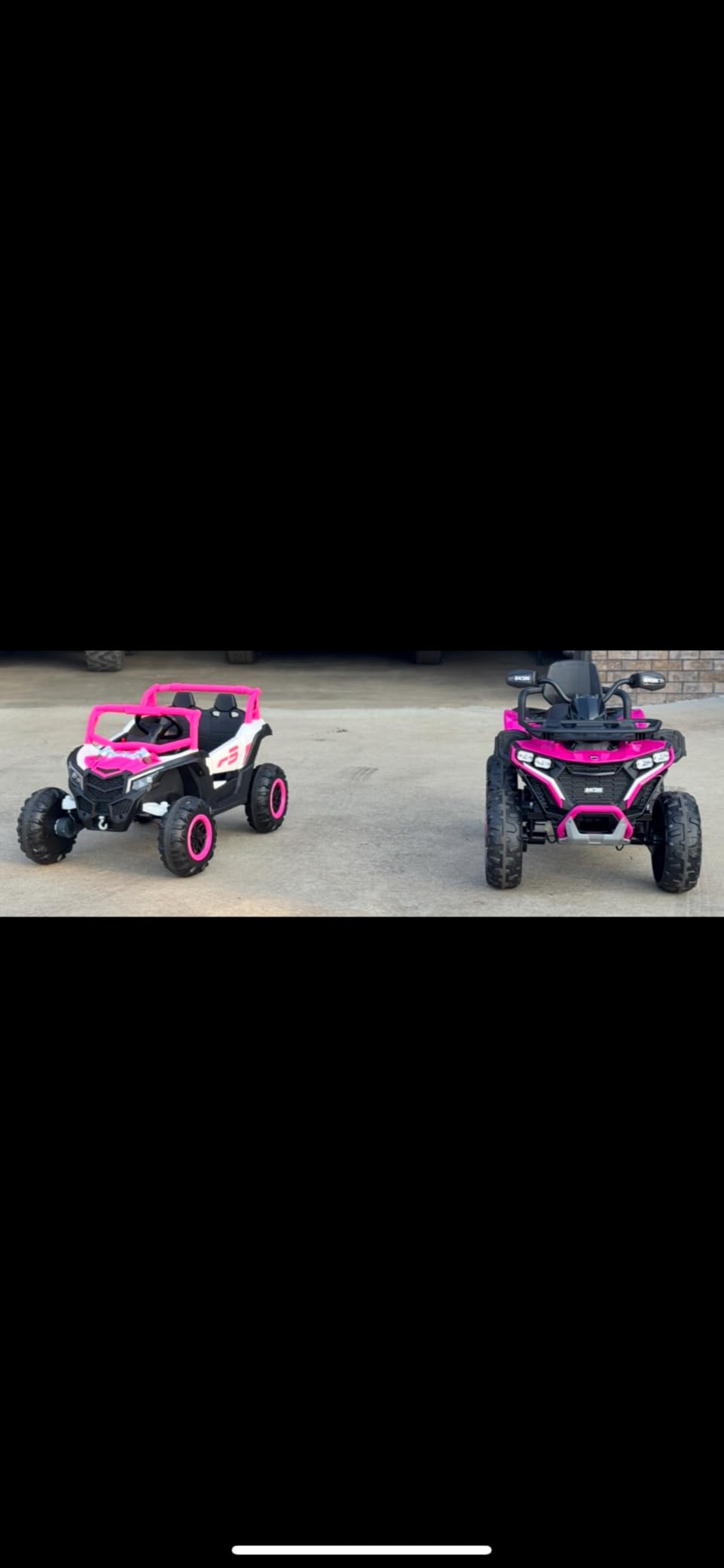 24V Ride On Car for Kids w/Remote Control, JOYRACER Battery Powered Off-Road UTV, 4x150W Motors, 4 Shock Absorbers, 4.5 Mph Max Speed, Bluetooth, MP3, Lights, Electric Car for Big Kids customer photo 1
