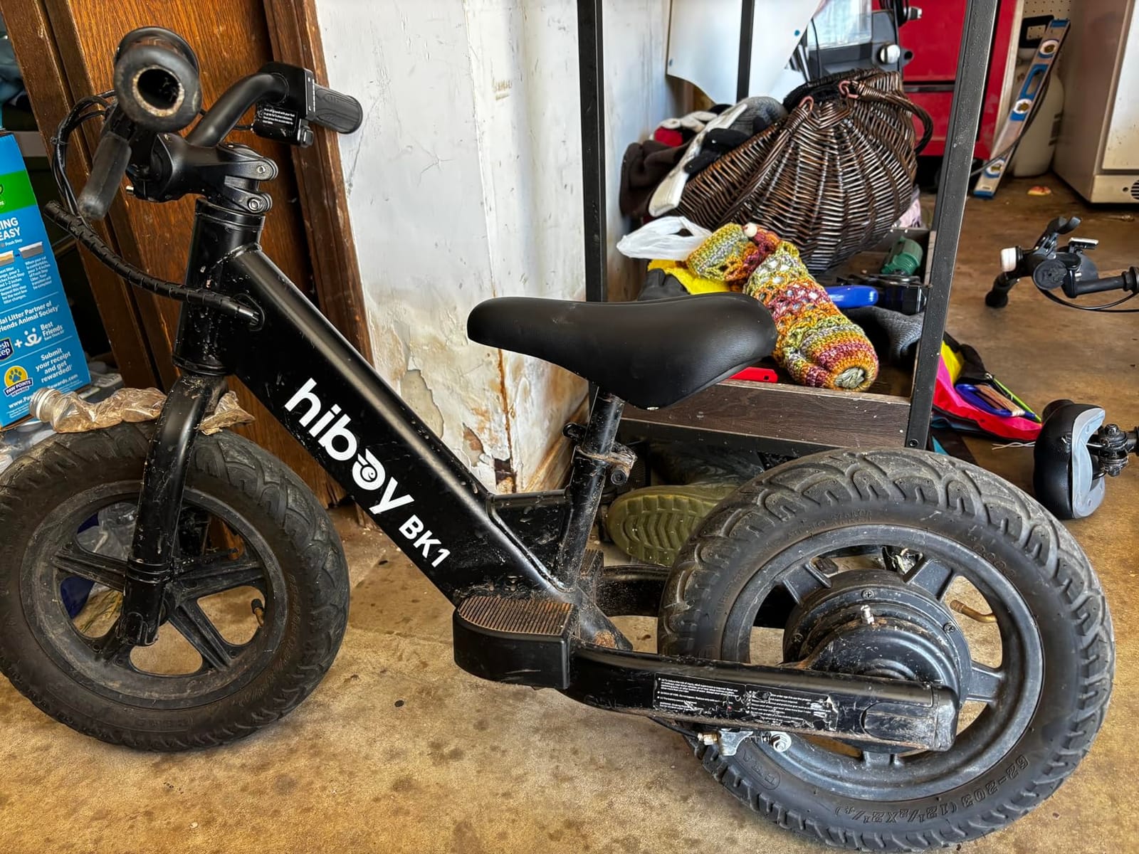 Hiboy BK1 Kids Electric Balance Bike, Ages 3-5, 12-Inch Tires, UL 2272 | Two speed modes at 5.6 and 9 MPH, adjustable seat and up to 4.9-mile range customer photo 2