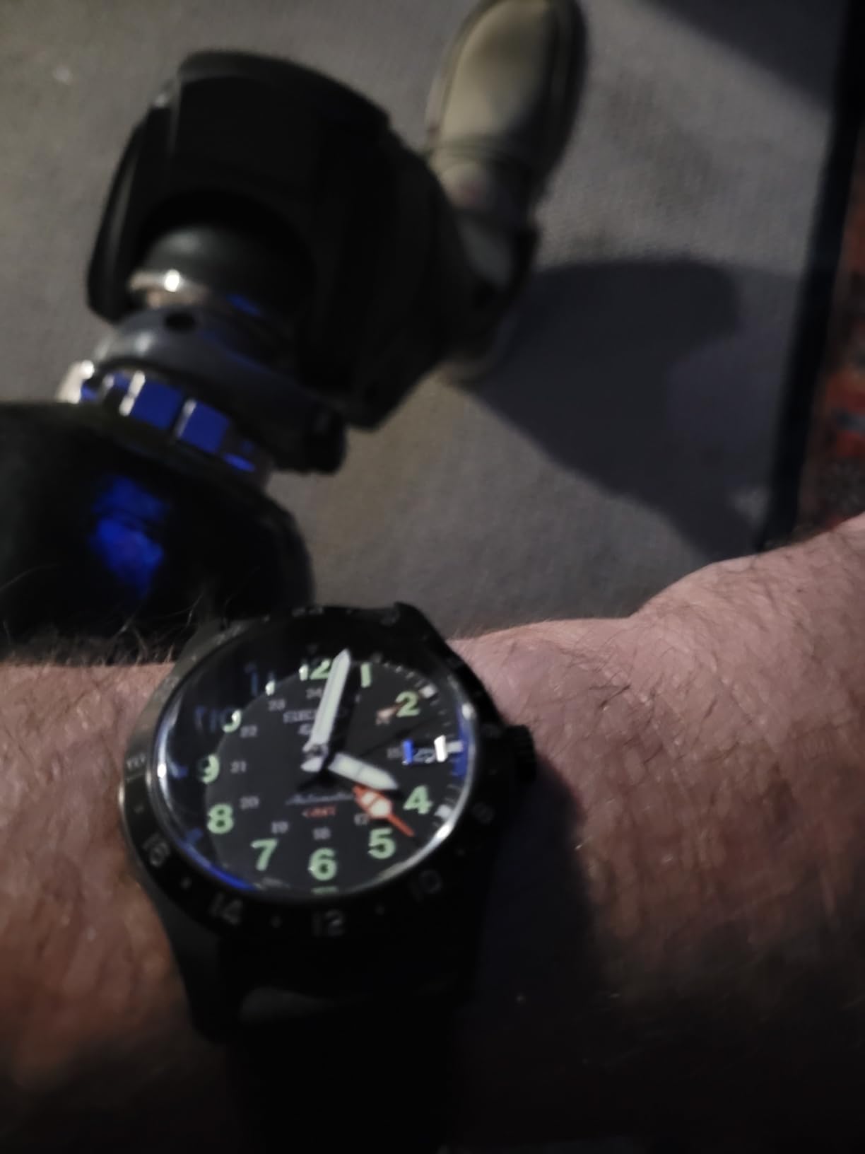 SEIKO Men's SSK025 5 Sports Field GMT Watch customer photo 2