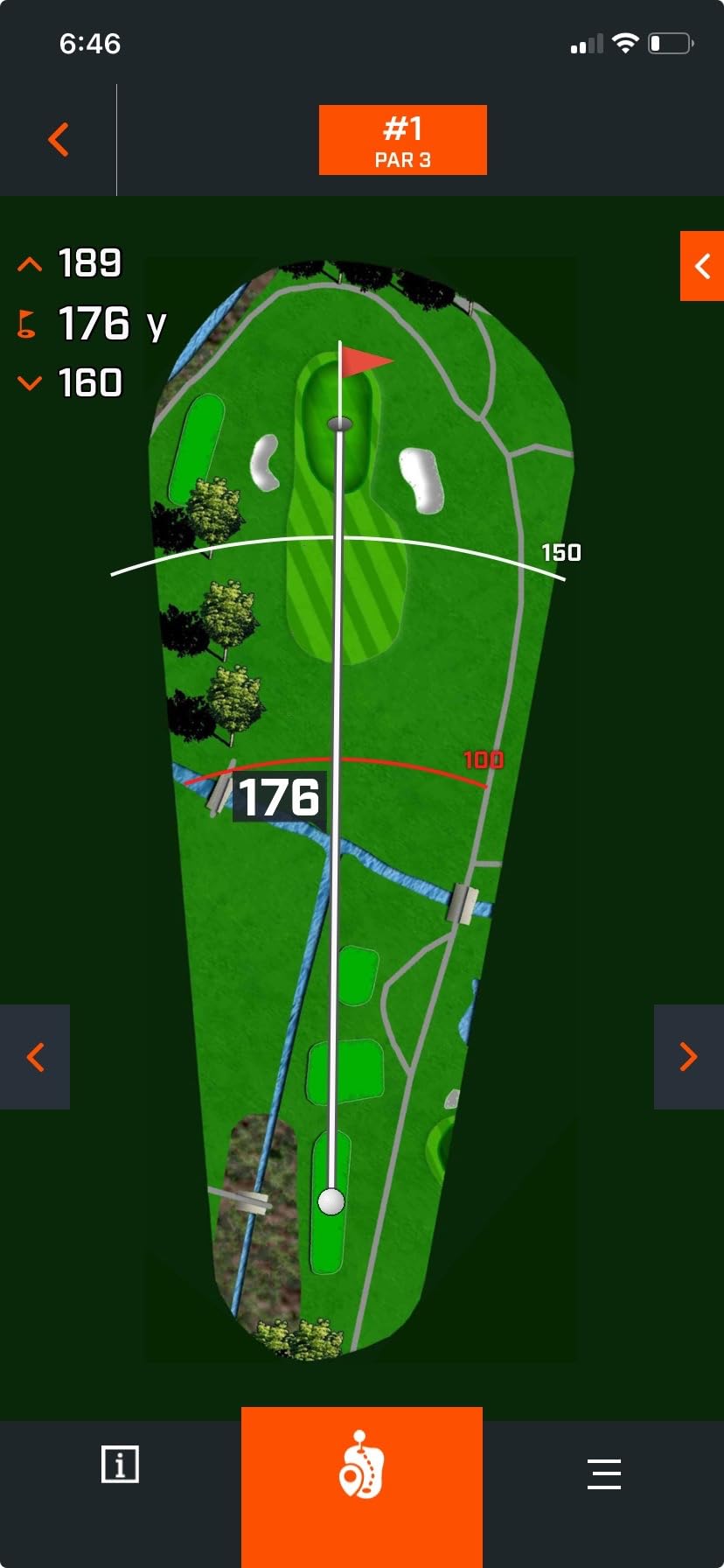 Bushnell Golf Phantom 3 Slope GPS, Red/Blue | Handheld, Touchscreen, Slope-Adjusted Distances, 38,000+ Courses & Magnetic Cart Mount customer photo 2