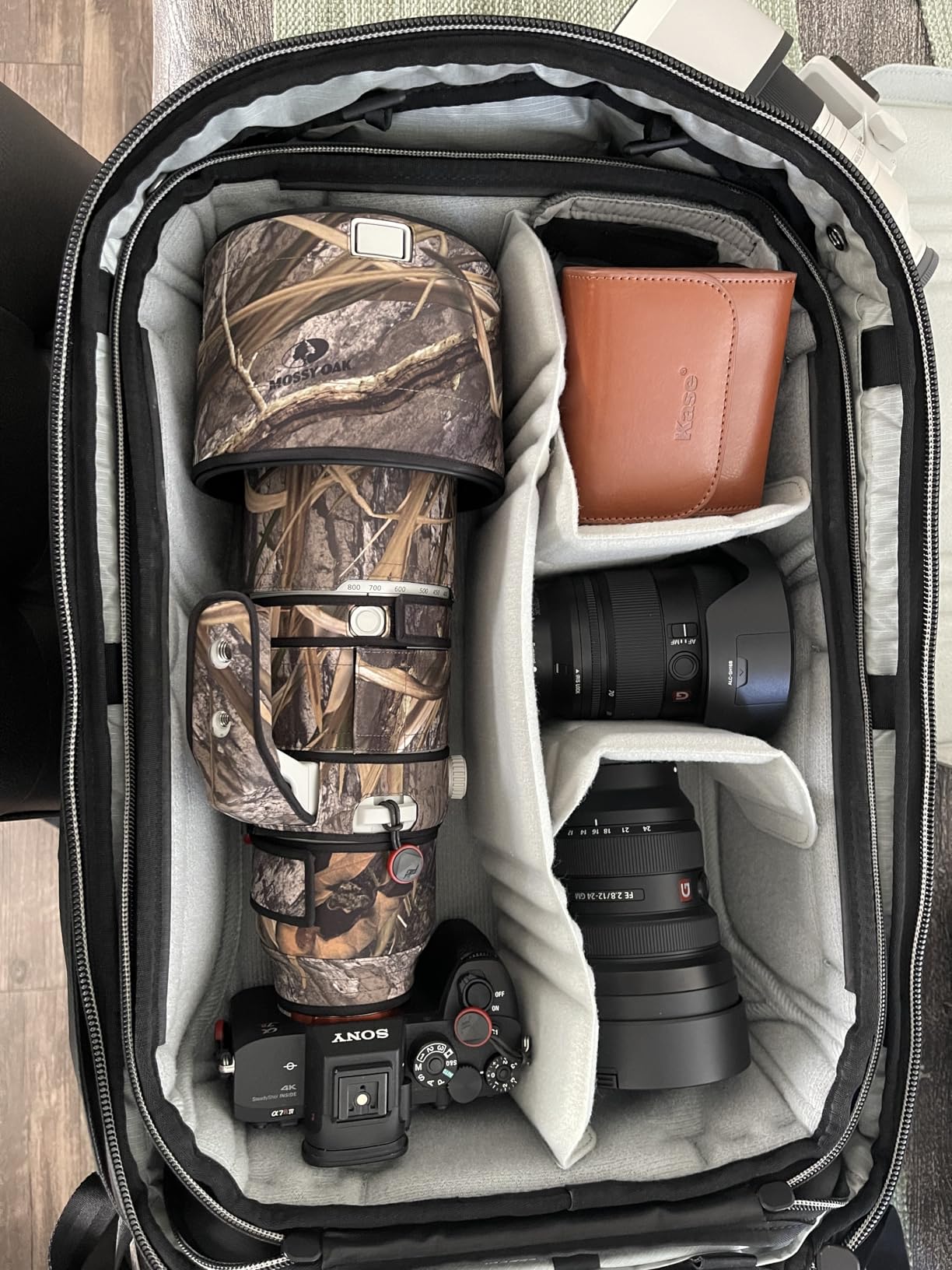Peak Design Camera Cube V2 Large - Camera Bag Insert with FlexFold Dividers, Weatherproof Shell, Compatible with Peak Design Travel Bags customer photo 1