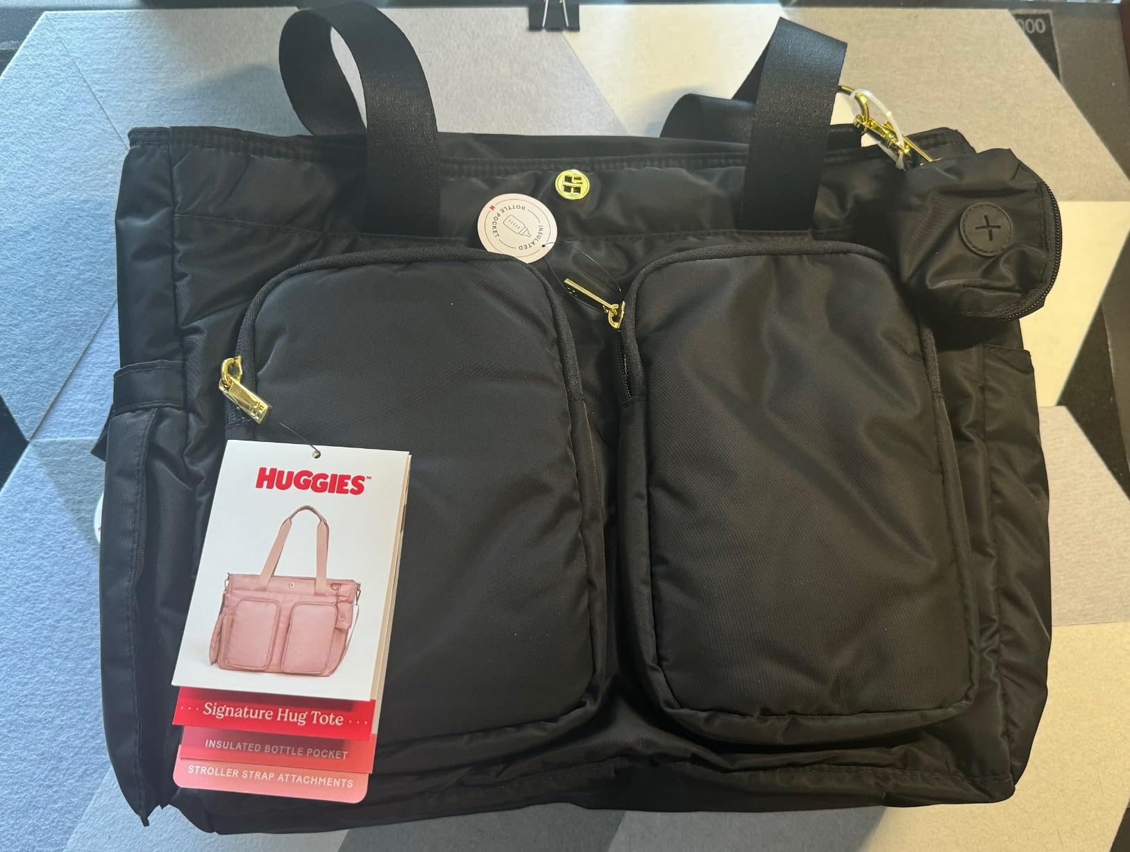 Huggies Signature Hug Weekender Tote Diaper Bag customer photo 1