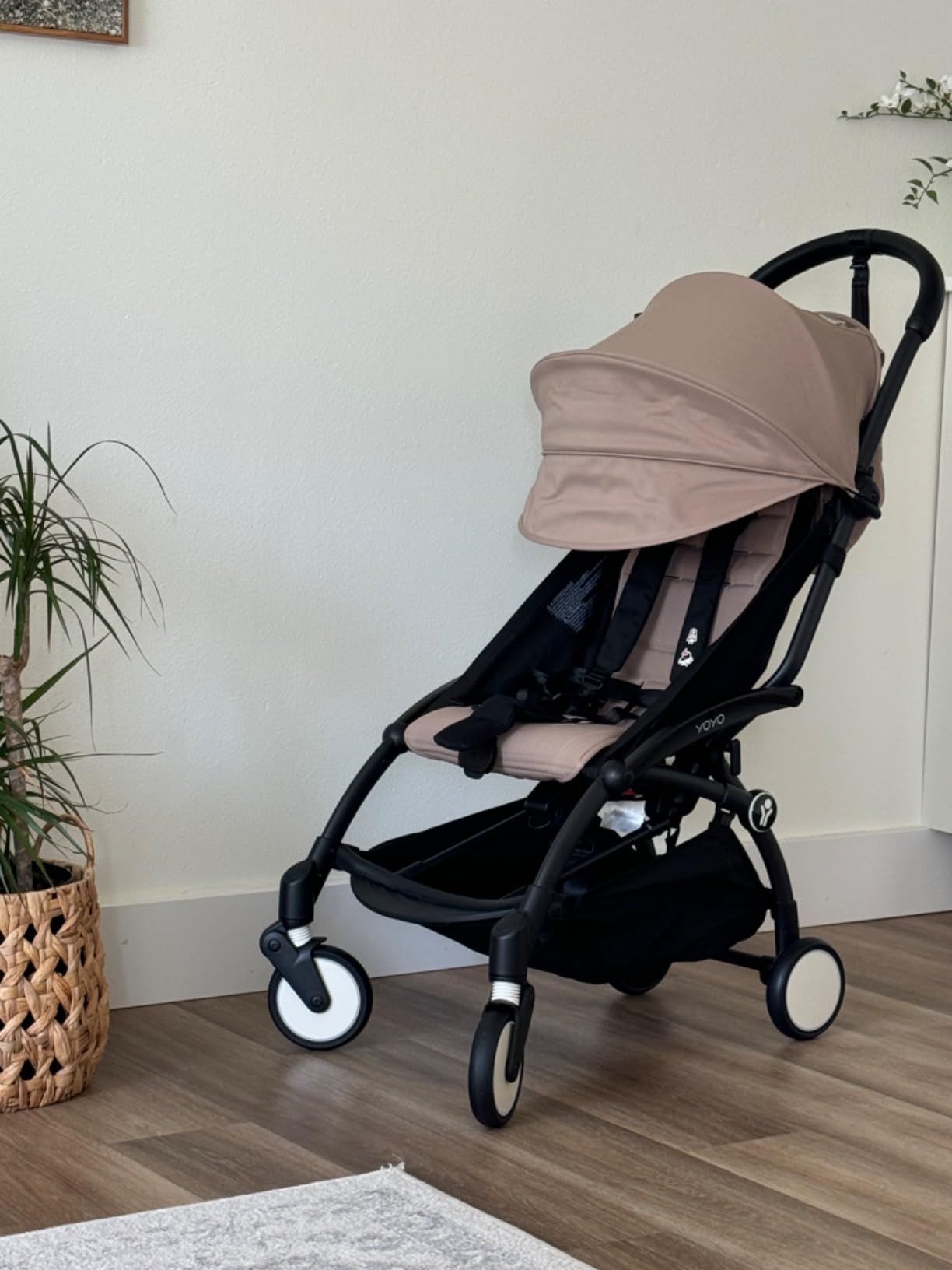 Stokke YOYO3 Travel Stroller from 6 Months, Easy Fold, Black/Stone | Includes Frame, Seat Cushion, & Canopy, Light & Compact, Carry-on Compatible customer photo 2