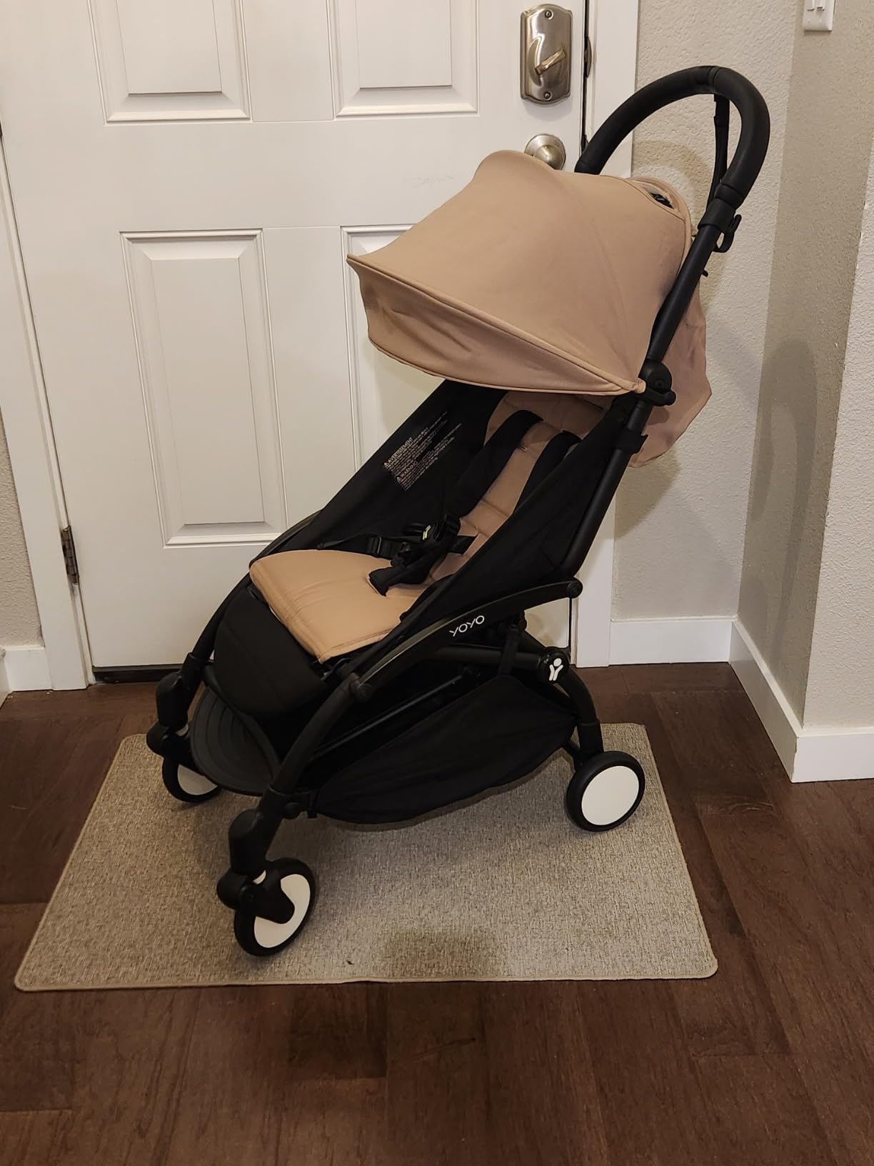 Stokke YOYO 6+ Color Pack, Sun Protection for YOYO3 Stroller, Ginger | Textiles Only - Seat Pad, Extendable Canopy, & Zipped Back Pocket customer photo 2