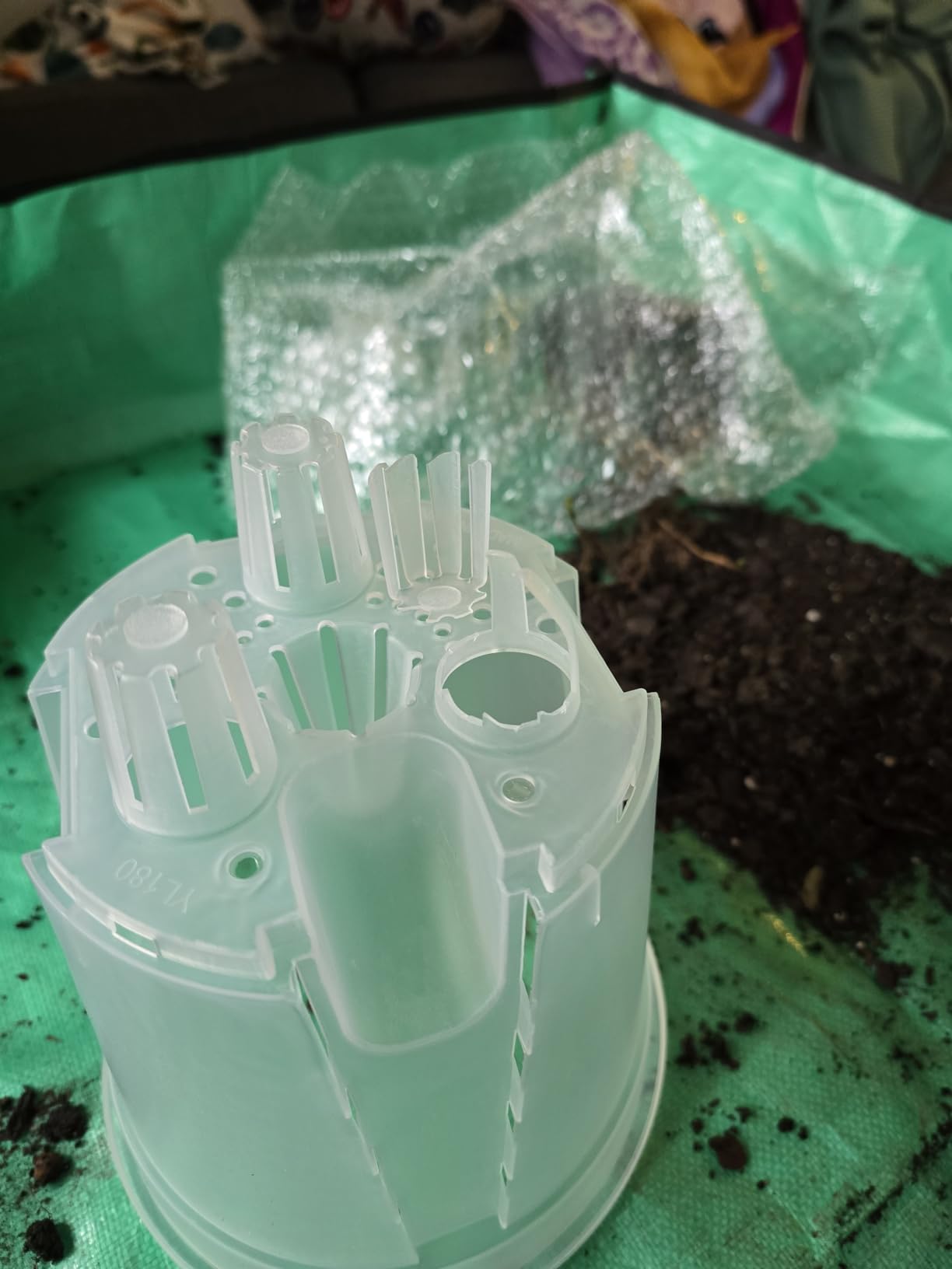 Wonderjune Self Watering Planters, Deep Reservoir Pots for Indoor Plants | Clear plastic planters in 3 sizes=