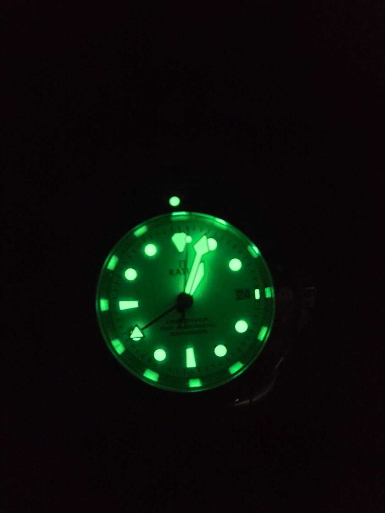 RATIO FreeDiver Dive Watch Sapphire Crystal GMT Rotating Bezel Automatic Diver Watch 200M Water Resistant Diving Watch for Men customer photo 1