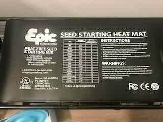 Epic Gardening Seedling Heat Mat for Plants - High-Performance 20W Heavy-Duty PVC Heating Mat for Seed Germination, Plant Growth, & Fermentation | Durable & Reliable Warmth for Indoor Gardening customer photo 2