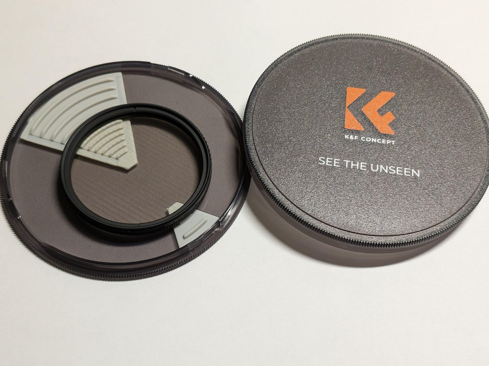 K&F CONCEPT 77mm Gold Streak Effect Lens Filter (2mm) | 28 Multi-Coated High Definition Anamorphic Light Flare Effect Filter for Camera Lens Nano-X Series FE710 customer photo 2