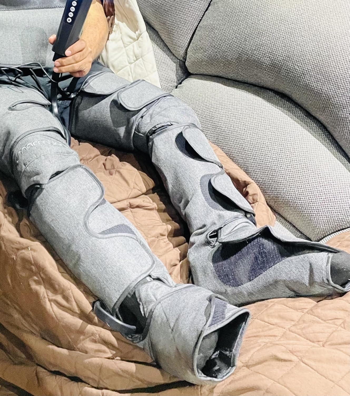 UMARMUNG Air Compression Leg Massager with Heat customer photo 1