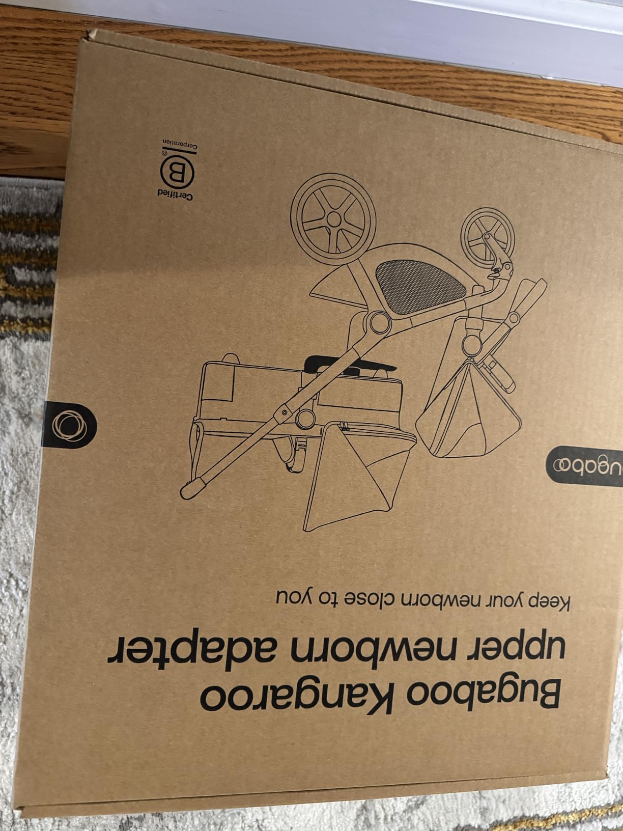 Bugaboo Kangaroo Newborn Adapter for Upper Bassinet Position | Raises bassinet position for easier access, secure attachment, double stroller accessory customer photo 1