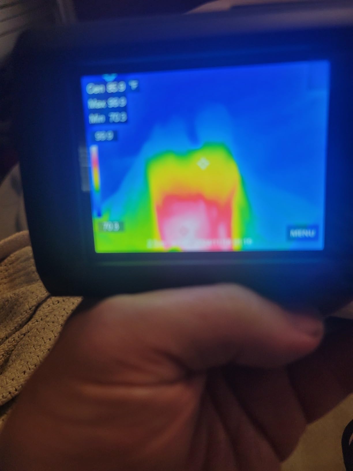 HSFTOOLS P2W WiFi Thermal Camera, 8MP Visual Cam, 640x480 Super Resolution | 3.5