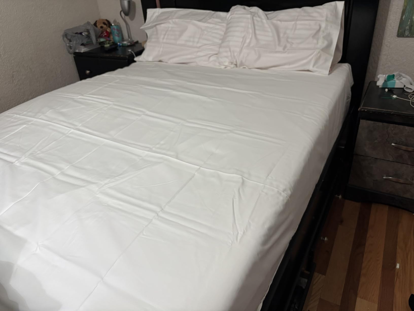 100% Egyptian Cotton Bedding Queen Size - Luxury High Thread Count 1500 Series Hotel Quality Sheets, Soft Sateen Bedding, 17